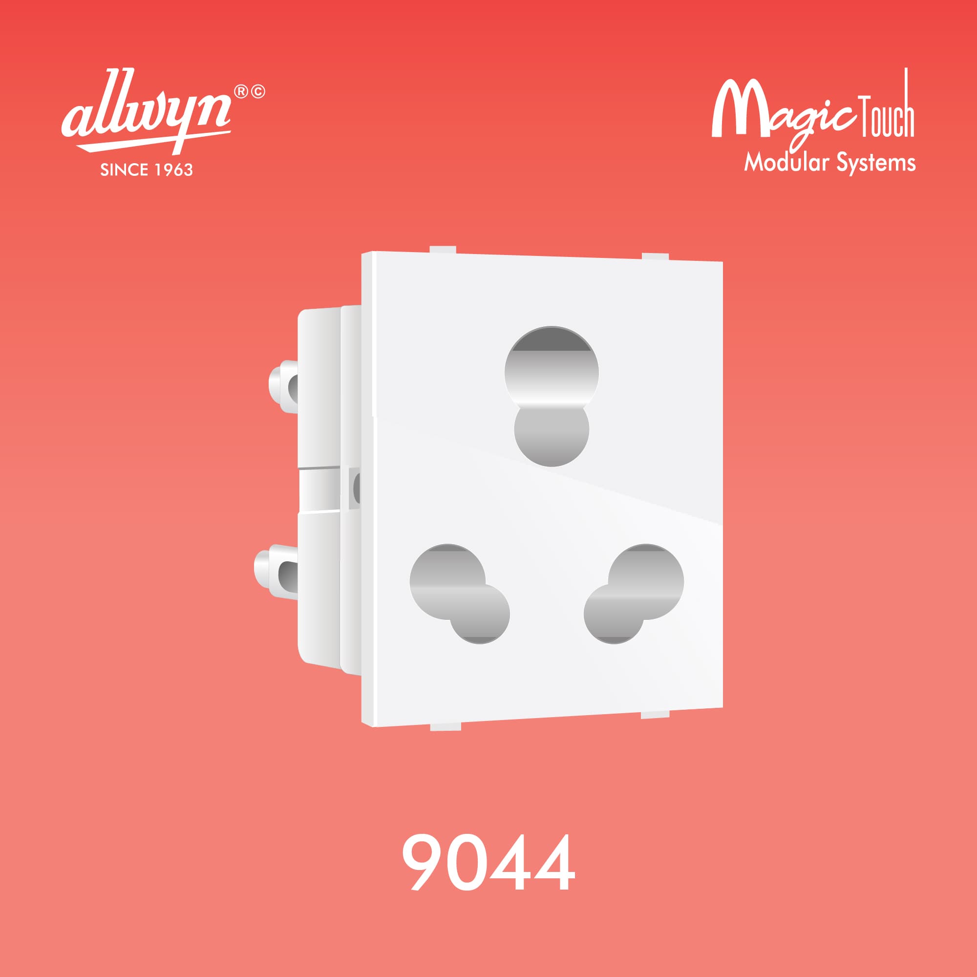 9043 6A. & 16A. Universal Socket