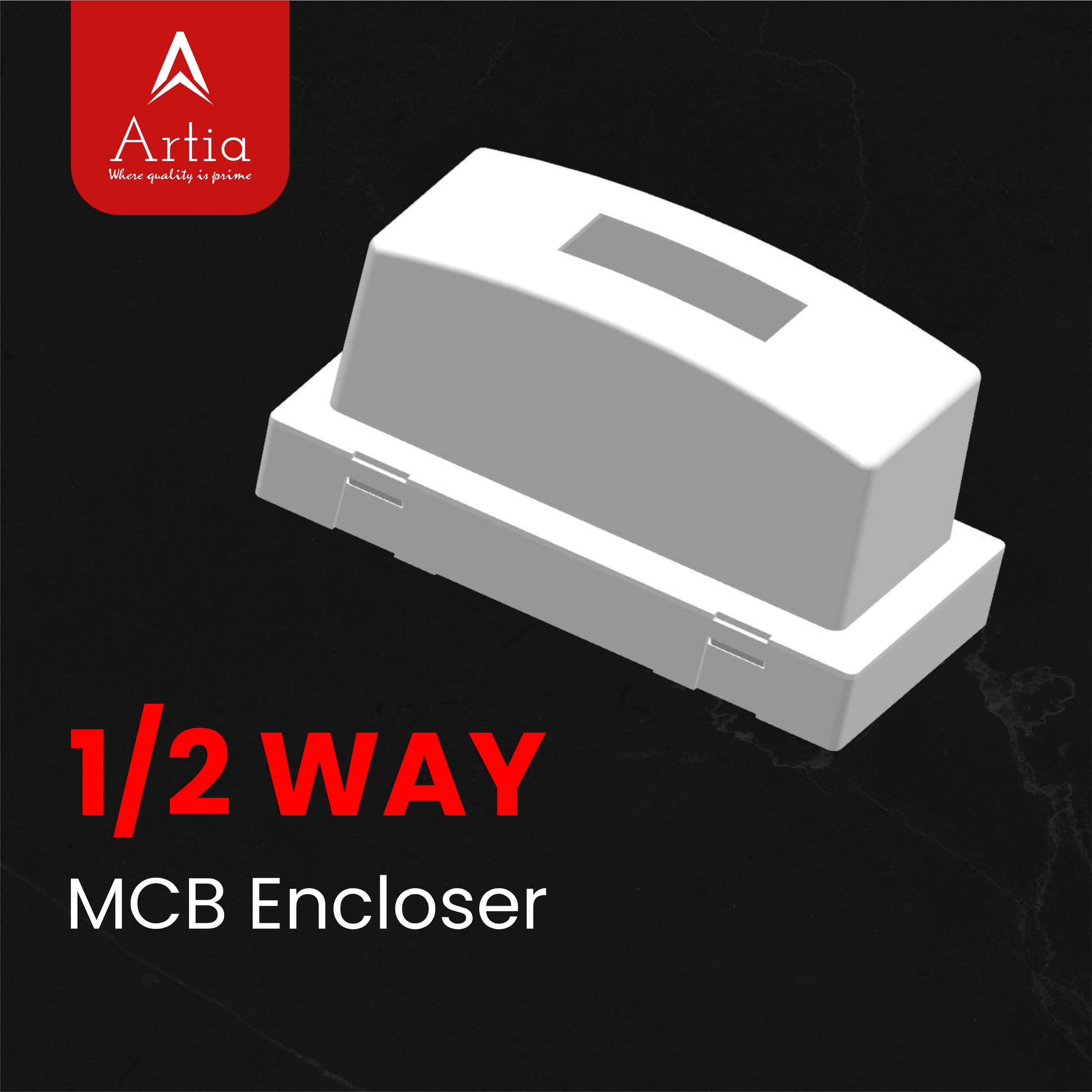 1/2 modular mcb enclosure